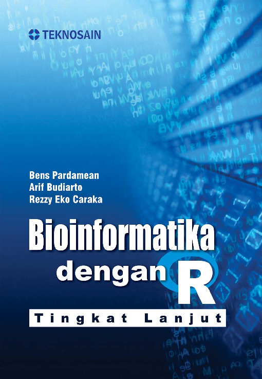 Sampul buku Bioinformatika dengan R T...